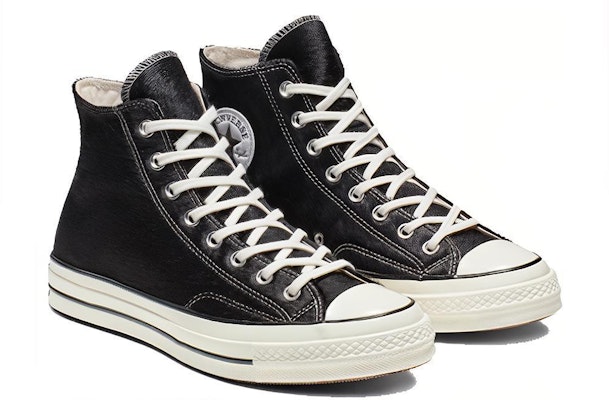 컨버스 척 70 하이 '포니 헤어 팩 - 블랙' 164588C Lookbook 컨버스 척 70 하이 '포니 헤어 팩 - 블랙' 164588C