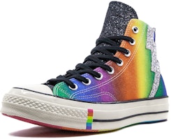 Converse Chuck 70 Hi 'Pride Shimmering Black Rainbow' Pelangi Berkilau 165713C Order Converse Chuck 70 Hi 'Pride Shimmering Black Rainbow' Pelangi Berkilau 165713C