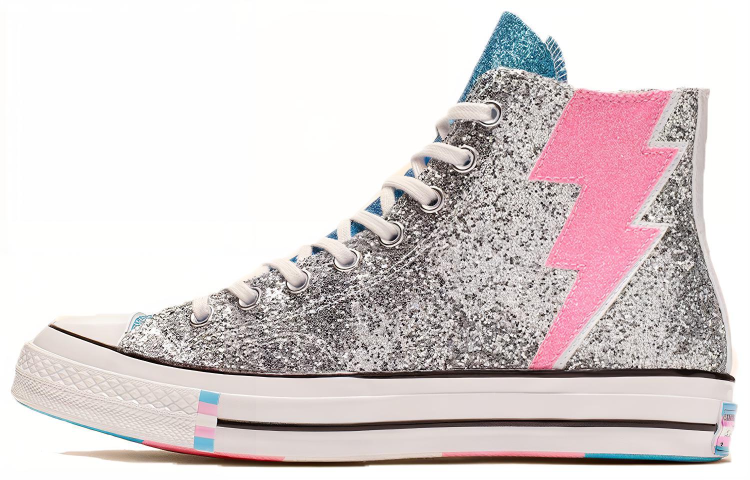 Converse Chuck 70 Hi 'Pride Shimmering Silver' 165723C