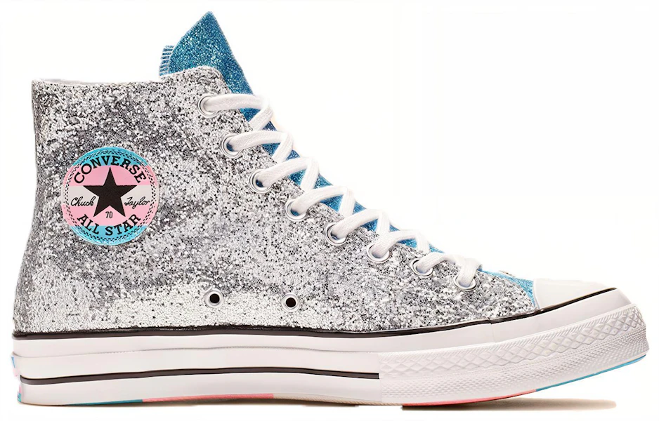 Converse Chuck 70 Hi ''Argent Étincelant Pride'' 165723C Lookbook Converse Chuck 70 Hi ''Argent Étincelant Pride'' 165723C