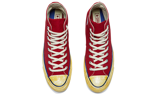 Lookbook チャック70 ハイ "レッドブルーローズ" 159567C