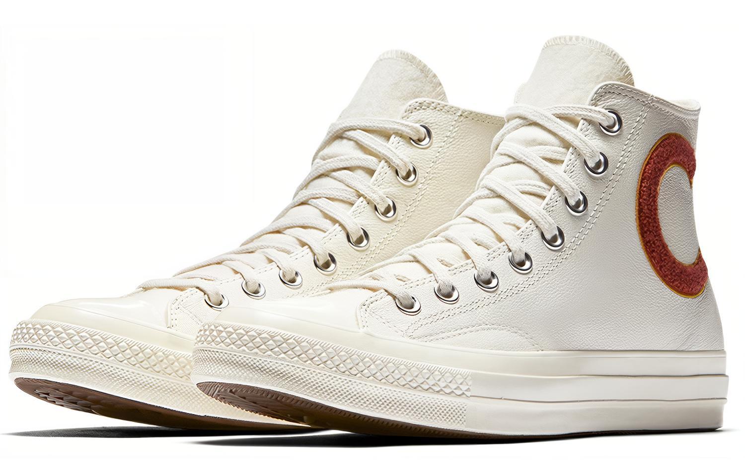 Shop 컨버스 척 70 하이 '워드마크 울' 159679C