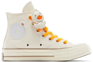 CONVERSE Chuck 70 Hi Egret/Field Orange Casual Shoes Off-White A16575C CONVERSE Chuck 70 Hi Egret/Field Orange Casual Shoes Off-White A16575C