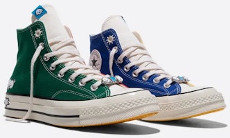 Converse Chuck 70 Hi Egret/Yellow/Green Casual Shoes A21361C Converse Chuck 70 Hi Egret/Yellow/Green Casual Shoes A21361C