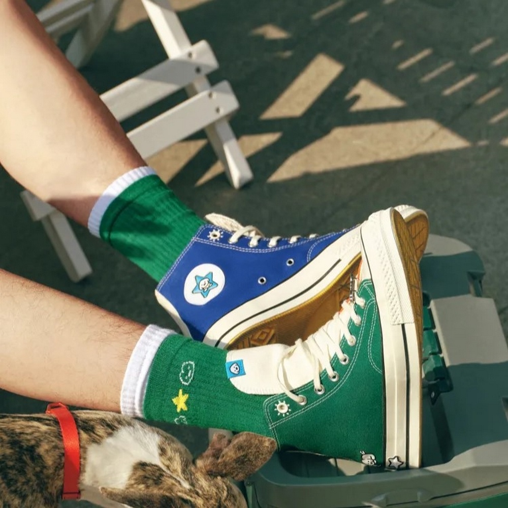 Details for Converse Chuck 70 高筒休閒鞋 Egret/黃/綠配色 A21361C