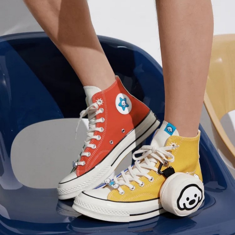 Sizing Converse Chuck 70 高筒休閒鞋 Egret/黃/綠配色 A21361C