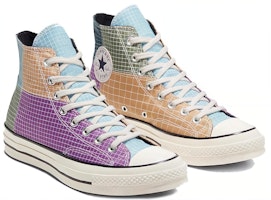 コンバース チャック 70 ハイ クアッド リップストップ 'マルチカラー' 166317C Lookbook コンバース チャック 70 ハイ クアッド リップストップ 'マルチカラー' 166317C