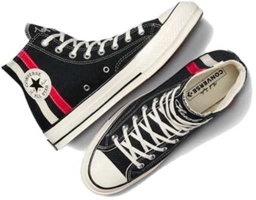 Converse Chuck 70 High 'Archival Stripes - Black' A07441C Shop Converse Chuck 70 High 'Archival Stripes - Black' A07441C