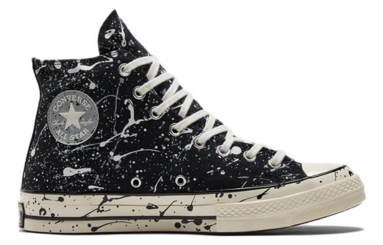 Order Converse Chuck 70 High 'Salpicaduras de Pintura Archivo - Negro' A01171C