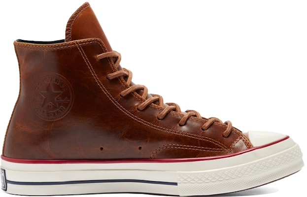 Converse Chuck 70 Tinggi 'Kulit Berwarna - Coklat Cengkih' 170094C Order Converse Chuck 70 Tinggi 'Kulit Berwarna - Coklat Cengkih' 170094C