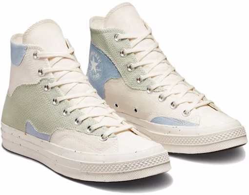 Converse Chuck 70 High 'Craft Mix - Natural Summit Sage' en Español. A02750C Lookbook Converse Chuck 70 High 'Craft Mix - Natural Summit Sage' en Español. A02750C