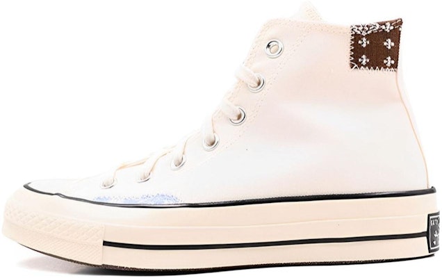 Converse Chuck 70 High 'Crafted Ollie Patch - Egret' Tinggi Putih Tulang A04500C Buy Converse Chuck 70 High 'Crafted Ollie Patch - Egret' Tinggi Putih Tulang A04500C