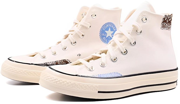 Converse Chuck 70 High 'Crafted Ollie Patch - Egret' A04500C Lookbook Converse Chuck 70 High 'Crafted Ollie Patch - Egret' A04500C