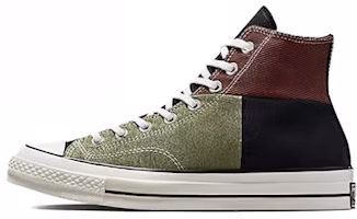 Converse Chuck 70 High 'Crafted Patchwork - Trolled Green Earth Brown' A04509C Converse Chuck 70 High 'Crafted Patchwork - Trolled Green Earth Brown' A04509C