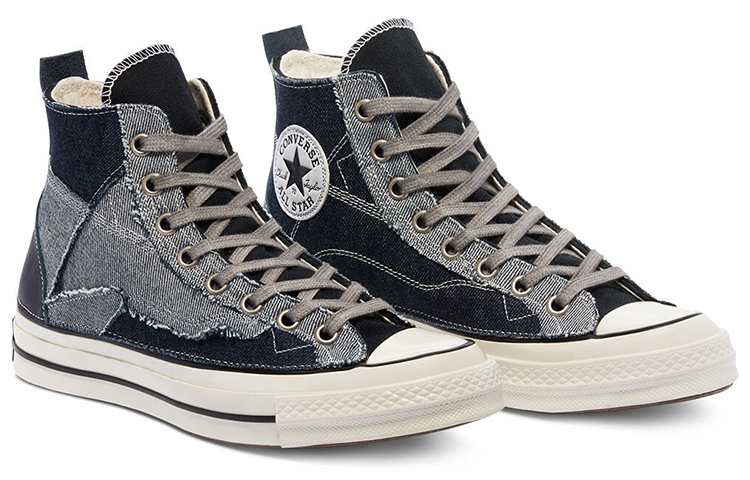 Lookbook チャック70 ハイ "デニムパッチワーク" 169142C