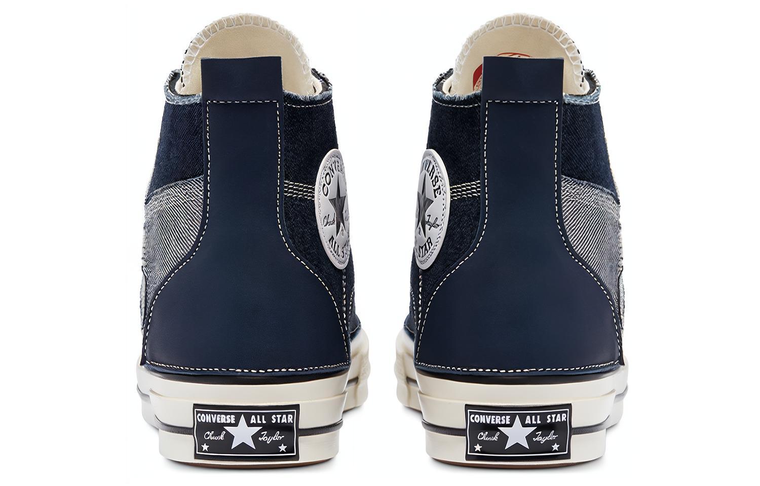 Shop Converse Chuck 70 High 'Denim Patchwork' 169142C