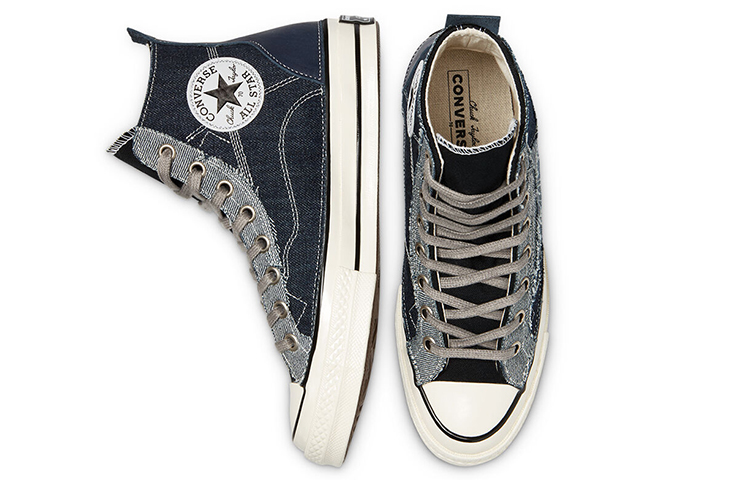 Purchase チャック70 ハイ "デニムパッチワーク" 169142C