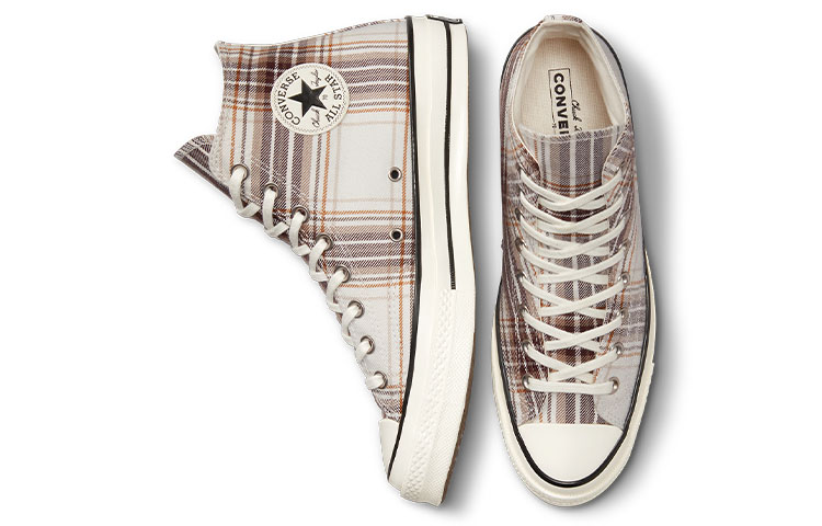 Converse Chuck 70 High 'Desert Tartan - Egret' 圖 4