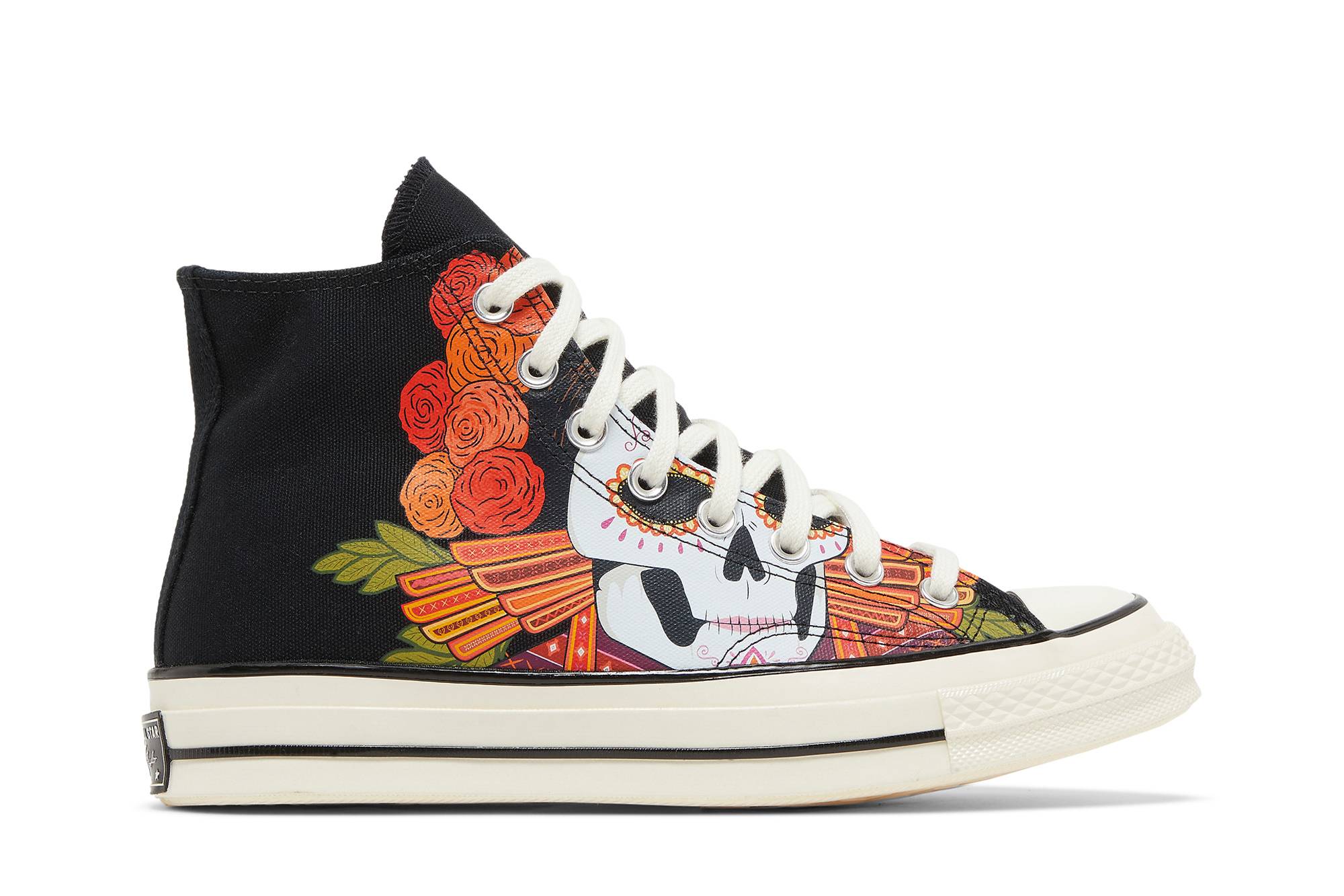 Buy 匡威Chuck 70高帮 '亡灵节 - 黑色' 173112C