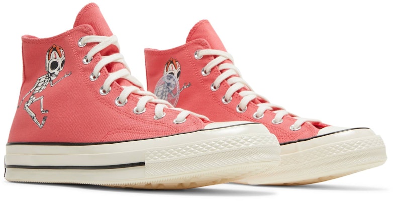コンバース チャック 70 ハイ 'ディア デ ロス ムエルトス - ピンク' 173113C Cheap コンバース チャック 70 ハイ 'ディア デ ロス ムエルトス - ピンク' 173113C