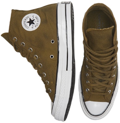 Converse Chuck 70 High 'Distressed Dark Moss' Gelap Lumut 169777C Shop Converse Chuck 70 High 'Distressed Dark Moss' Gelap Lumut 169777C