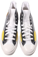 컨버스 척 70 하이 "핵트 패션 - 블랙 스피드 옐로" 168696C Shop 컨버스 척 70 하이 "핵트 패션 - 블랙 스피드 옐로" 168696C