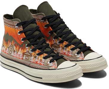 컨버스 척 70 하이 '홀리데이 스웨터 - 오렌지' 172134C Lookbook 컨버스 척 70 하이 '홀리데이 스웨터 - 오렌지' 172134C