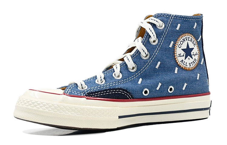 Shop Converse Chuck 70 High 'Indigo Boro' Lelaki Wanita Sneakers 171064C
