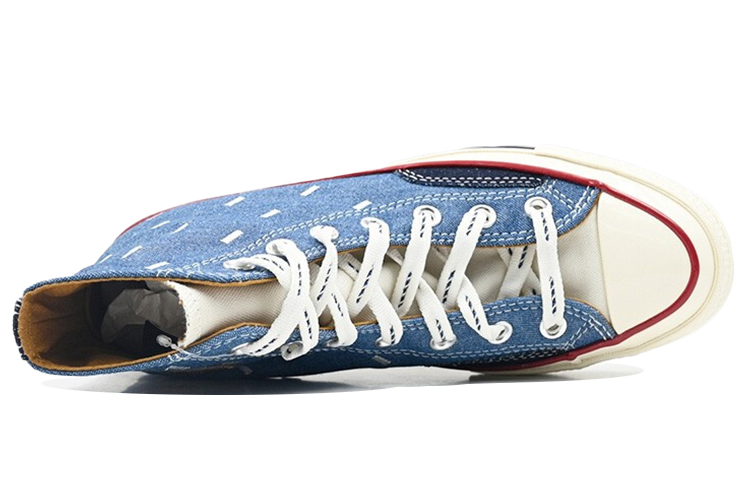 Details for Converse Chuck 70 High 'Indigo Boro' Lelaki Wanita Sneakers 171064C