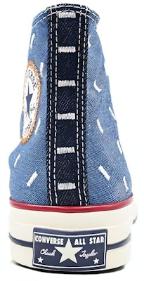 Converse Chuck 70 High 'Indigo Boro' Original 171064C Details for Converse Chuck 70 High 'Indigo Boro' Original 171064C