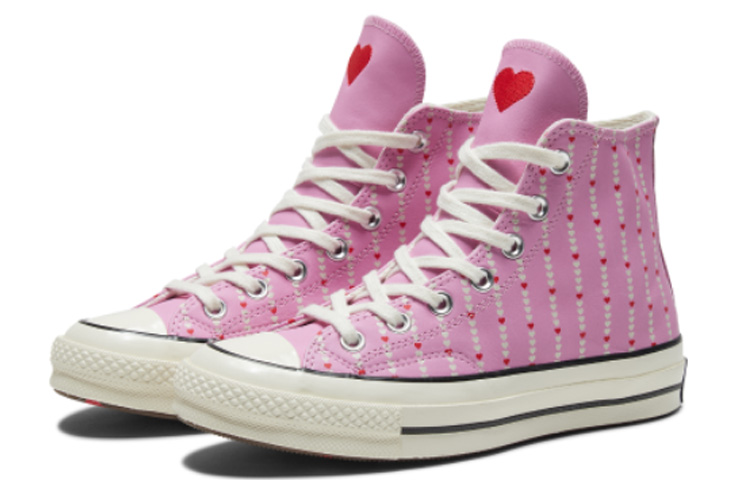 Lookbook Converse Chuck 70 High 'Love Fearlessly - Merah Jambu Peony' 167345C