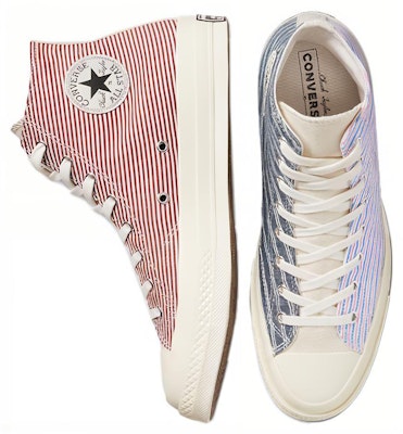 匡威Chuck 70高帮复古多色条纹 A00457C Shop 匡威Chuck 70高帮复古多色条纹 A00457C