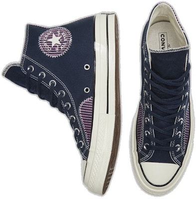 Converse Chuck 70 High 'Nautical Prep - Obsidian' 167072C Shop Converse Chuck 70 High 'Nautical Prep - Obsidian' 167072C