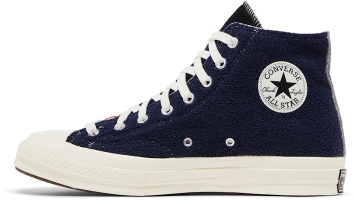 Converse Chuck 70 High 'Navy Red' Lelaki Perempuan Kasual Sneakers 172267C Lookbook Converse Chuck 70 High 'Navy Red' Lelaki Perempuan Kasual Sneakers 172267C