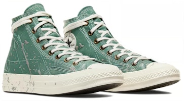 Converse Chuck 70 Tinggi 'Paint Splatter - Admiral Elm Green' A06540C Lookbook Converse Chuck 70 Tinggi 'Paint Splatter - Admiral Elm Green' A06540C