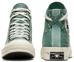 Converse Chuck 70 Tinggi 'Paint Splatter - Admiral Elm Green' A06540C Shop Converse Chuck 70 Tinggi 'Paint Splatter - Admiral Elm Green' A06540C