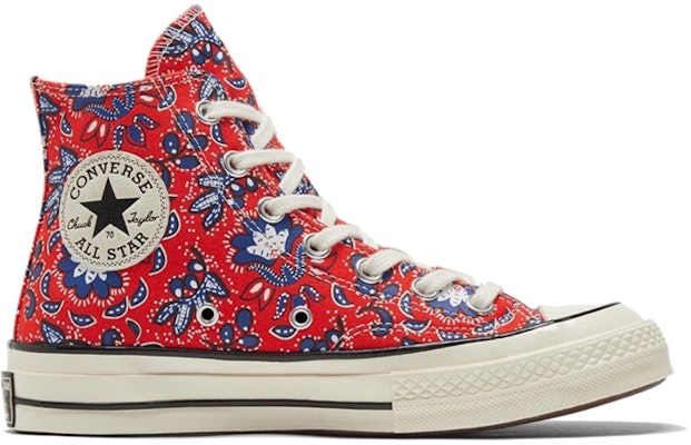 Converse Chuck 70高帮'Paisley - 火辣红' 171072C Order Converse Chuck 70高帮'Paisley - 火辣红' 171072C