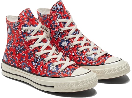 Converse Chuck 70高帮'Paisley - 火辣红' 171072C Lookbook Converse Chuck 70高帮'Paisley - 火辣红' 171072C