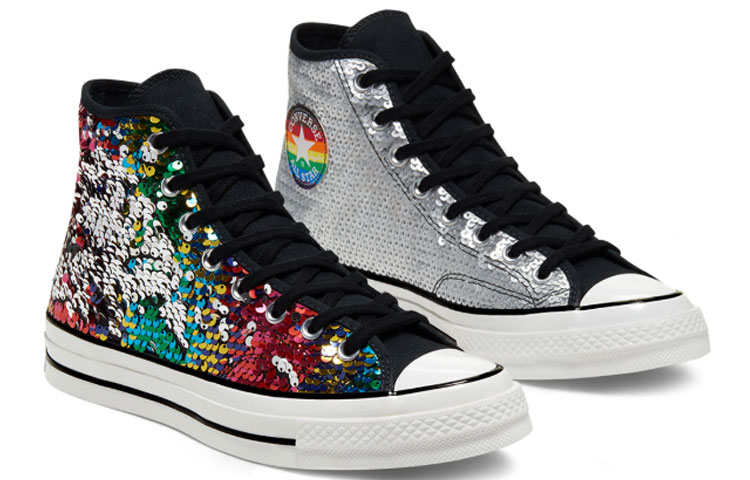 Shop Converse Chuck 70 High ''Pride - Paillettes'' 167755C