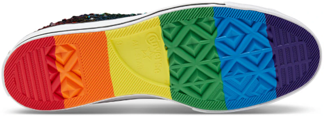 Converse Chuck 70 High ''Pride - Paillettes'' 167755C Details for Converse Chuck 70 High ''Pride - Paillettes'' 167755C