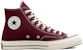 Converse Chuck 70 Tinggi 'Kanvas Kitar Semula - Deep Bordeaux' 171567C