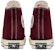 Converse Chuck 70 Tinggi 'Kanvas Kitar Semula - Deep Bordeaux' 171567C