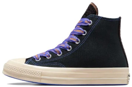 Converse Chuck 70 High 'Ribbon Laces - Hitam Biru Api' A07976C Buy Converse Chuck 70 High 'Ribbon Laces - Hitam Biru Api' A07976C