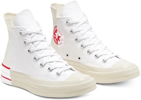 匡威Chuck 70高帮'Rivals版-白红色' 168671C Lookbook 匡威Chuck 70高帮'Rivals版-白红色' 168671C