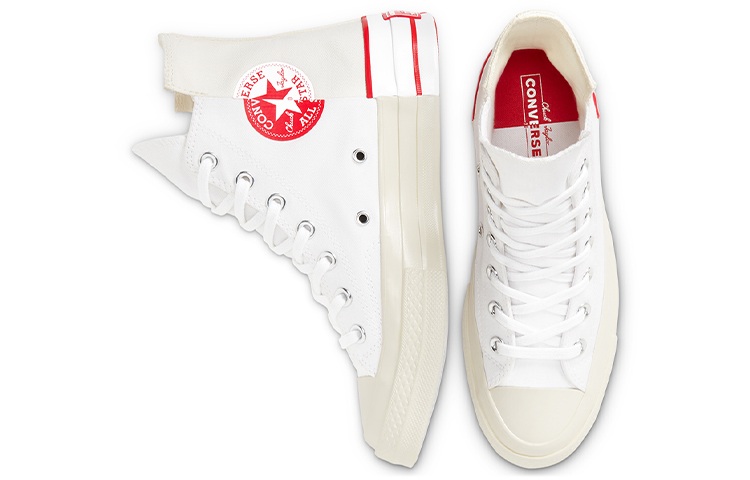 Shop Converse Chuck 70 High 'Edición Rivales - Blanco Rojo' 168671C