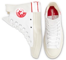 匡威Chuck 70高帮'Rivals版-白红色' 168671C Shop 匡威Chuck 70高帮'Rivals版-白红色' 168671C