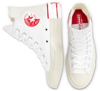 Converse Chuck 70 High 'Edición Rivales - Blanco Rojo' 168671C Shop Converse Chuck 70 High 'Edición Rivales - Blanco Rojo' 168671C