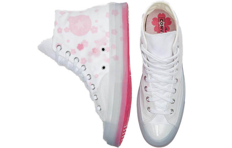 Shop 匡威Chuck 70高帮'樱花' 166753C