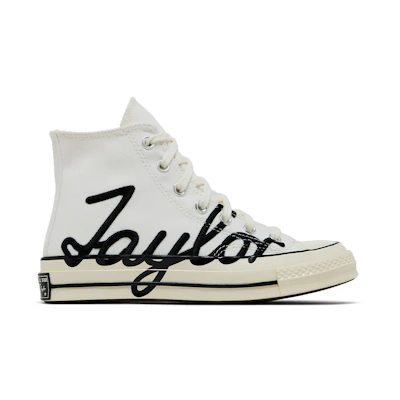Converse Chuck 70 High 'Scripted Signature Print - White Egret'