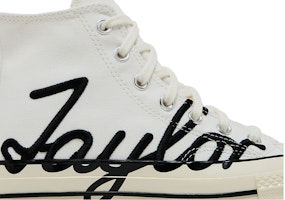 コンバース チャック 70 ハイ 'スクリプト シグネチャー プリント - ホワイト エグレット' 167696C Order コンバース チャック 70 ハイ 'スクリプト シグネチャー プリント - ホワイト エグレット' 167696C
